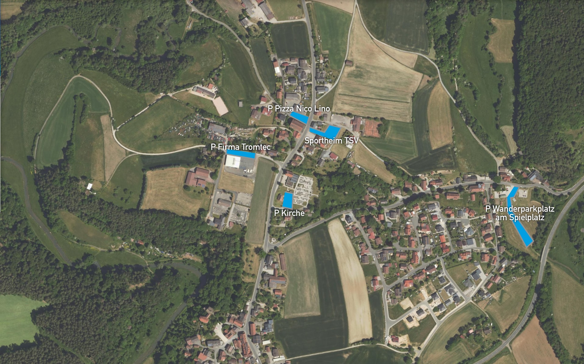 Parkmöglichkeiten am Sonntag